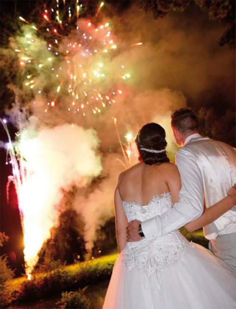 Un spectacle pyrotechnique pour votre mariage - féérie, feux d'artifice